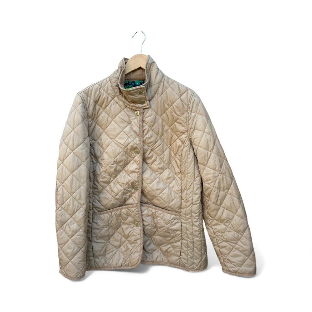 C Wonder Camel Quilted Snap Button With Corduroy … - image 2